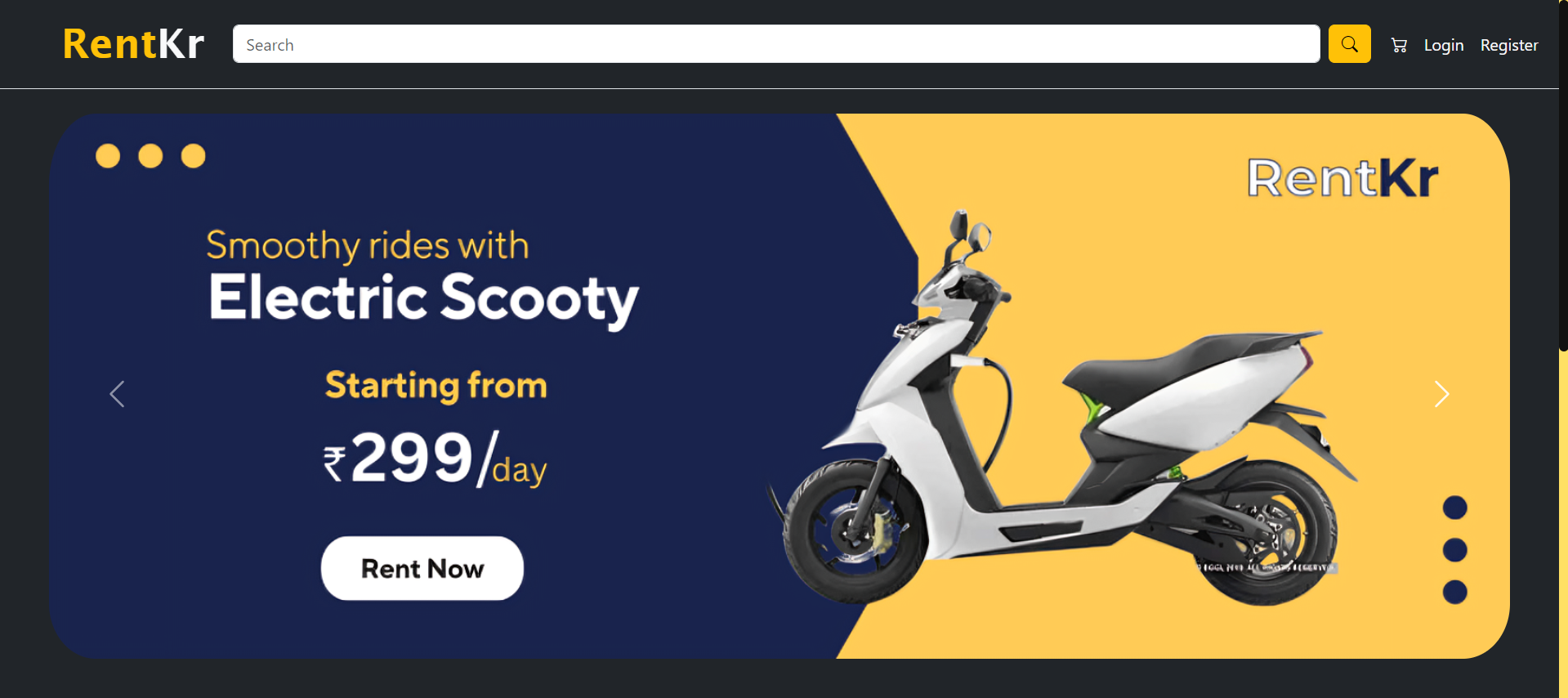 RentKr – Rental Platform screenshot